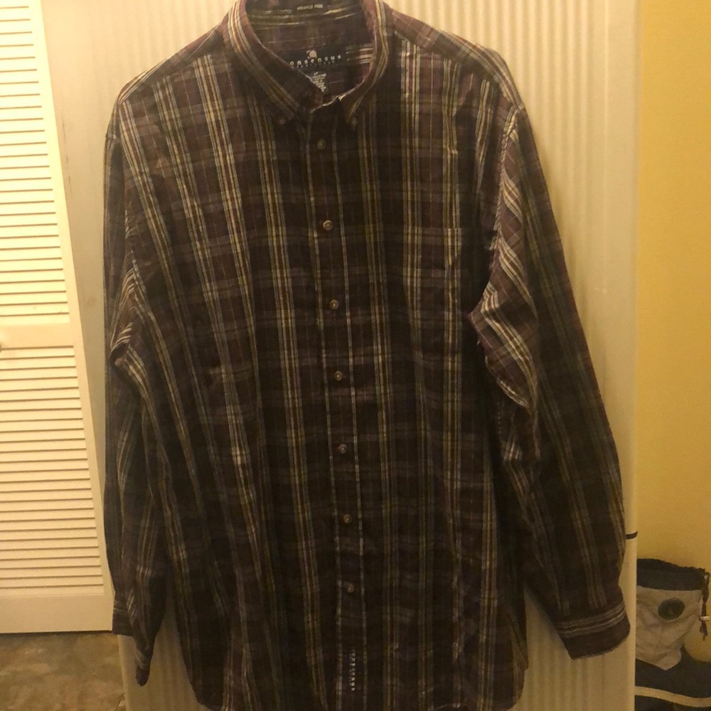 CONSENSUS SPORTSWEAR Mens Long Sleeve Shirt Large